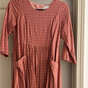 ROOLEE mom dress (salmon color)